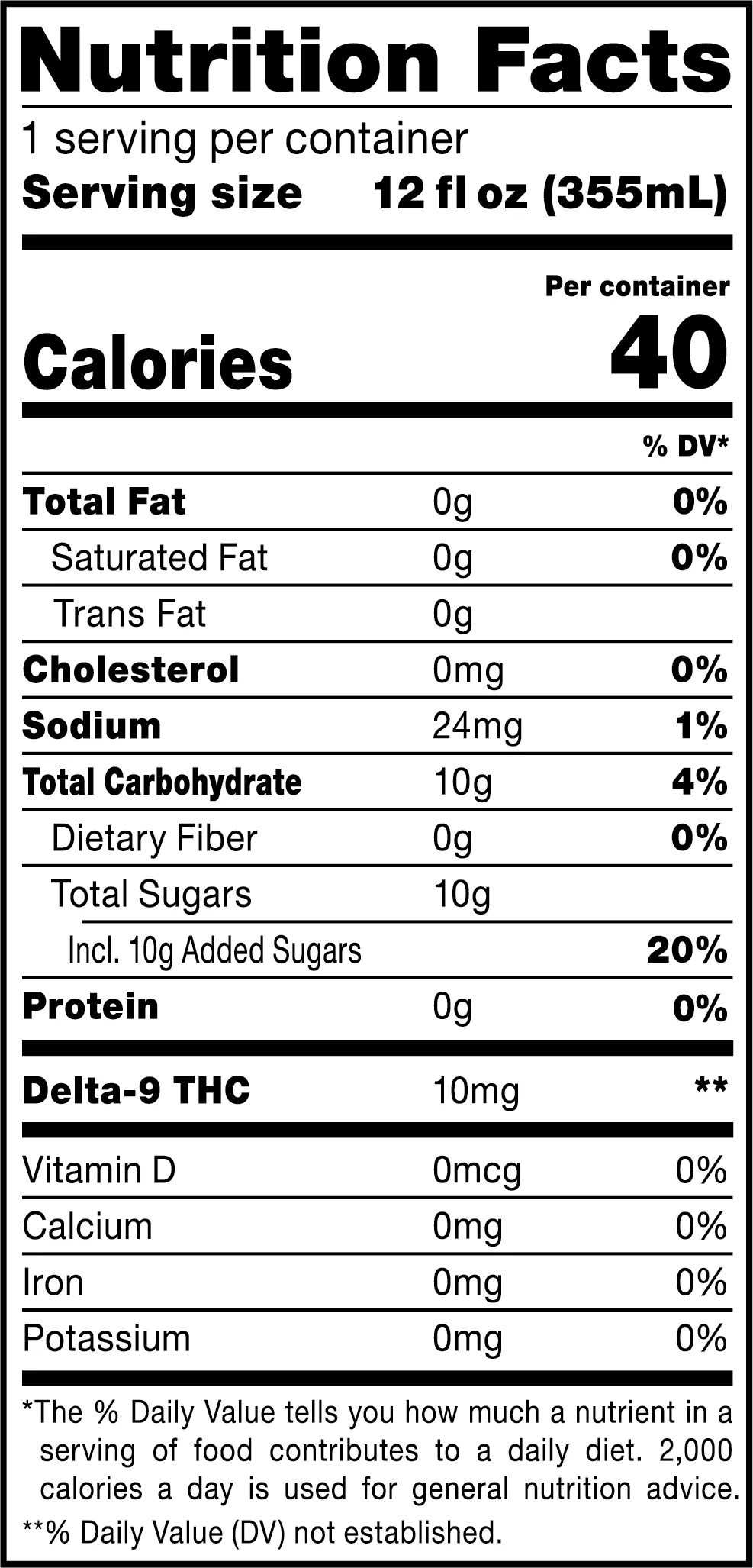 Cookies - Delta 9/THC Seltzer Can 10mg - Adios MF - 4 Pack - Image 6